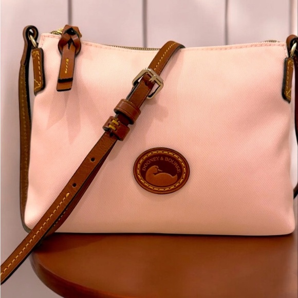 Dooney & Bourke Pink Crossbody Pouchette Bag - Picture 5 of 15